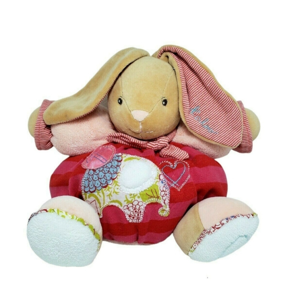 Kaloo Soft Cubby Bunny Plush Toy 10" H